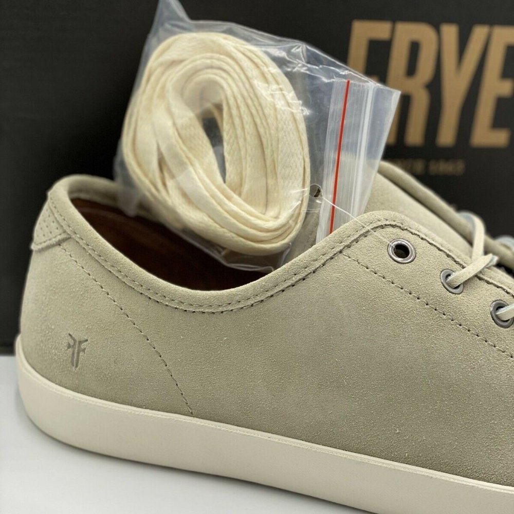 FRYE BRETT LOW ITALIAN LEATHER SHOES - Picture 3 of 10
